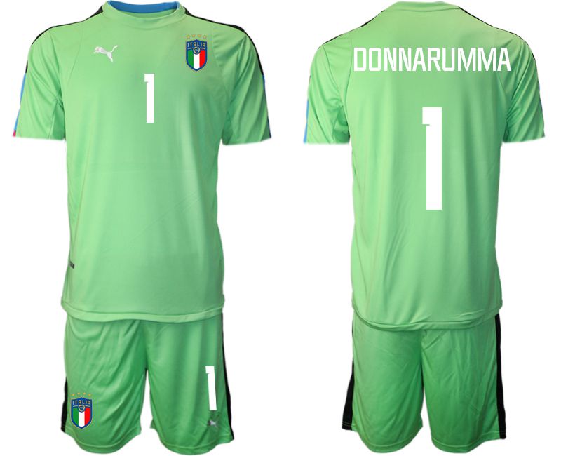Men 2022 World Cup National Team Italy fruit green goalkeeper #1 Soccer Jerseys